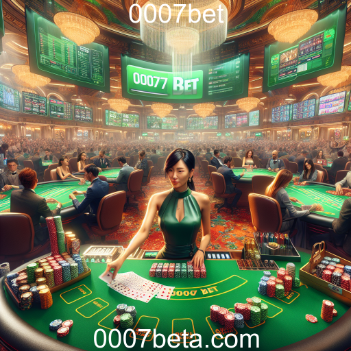 A Experiência Imersiva do Cassino Ao Vivo no 0007bet
